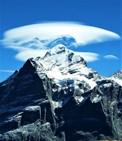 Wetterhorn bernese Alps Switzerland